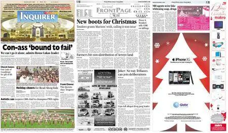 Philippine Daily Inquirer – December 14, 2008