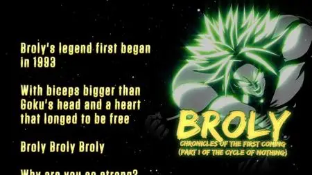 Dragonball Z Abridged MUSIC Broly Chronicles Extended Cut