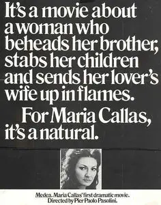 Medea (1969) Maria Callas, Pier Paolo Pasolini