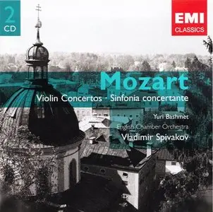 Mozart - Violin Concertos; Sinfonia Concertante (Vladimir Spivakov, English Chamber Orchestra) [Re-Post]