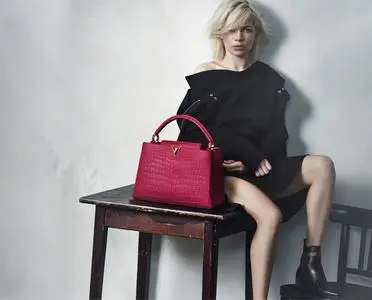 Michelle Williams by Peter Lindbergh for Louis Vuitton Handbag Campaign Spring 2015