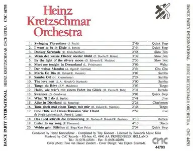 Heinz Kretzschmar Orchestra – Dance Party International (1990's)