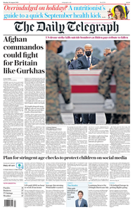 The Daily Telegraph - 30 August 2021