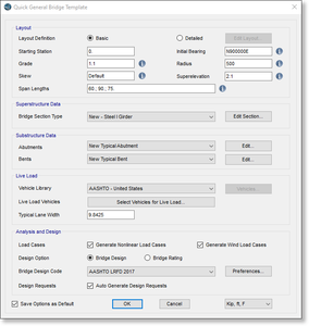 CSI Bridge version 21.1.0