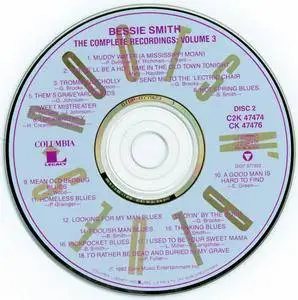 Bessie Smith - The Complete Recordings Vol. 3 (1992) {2CD Set Columbia C2K 47474 rec 1925-1928}