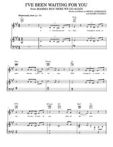 I've Been Waiting For You - ABBA (Piano-Vocal-Guitar)