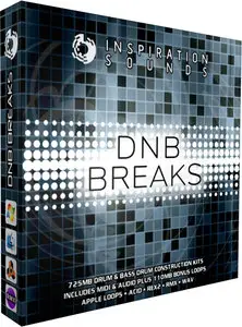 Inspiration Sounds DNB Breaks WAV REX AIFF MIDI