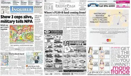 Philippine Daily Inquirer – February 02, 2009