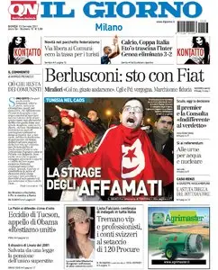 IL GIORNO DEL 13 GENNAIO 2011
