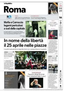 la Repubblica Roma – 26 aprile 2019