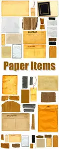 Stock Photo - Paper Items