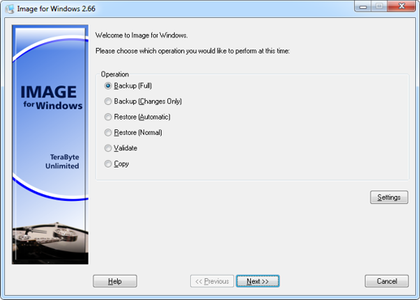 Terabyte Image for Windows 2.71