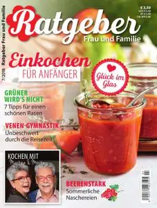 RATGEBER Frau und Familie – 29 Juni 2018