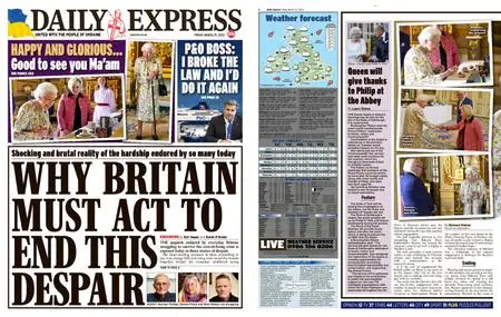 Daily Express – March 25, 2022