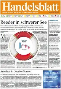 Handelsblatt vom Dienstag, 22. April 2014