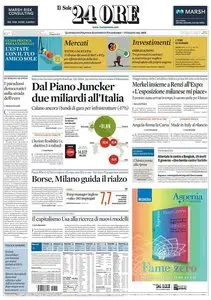 Il Sole 24 Ore - 18.08.2015