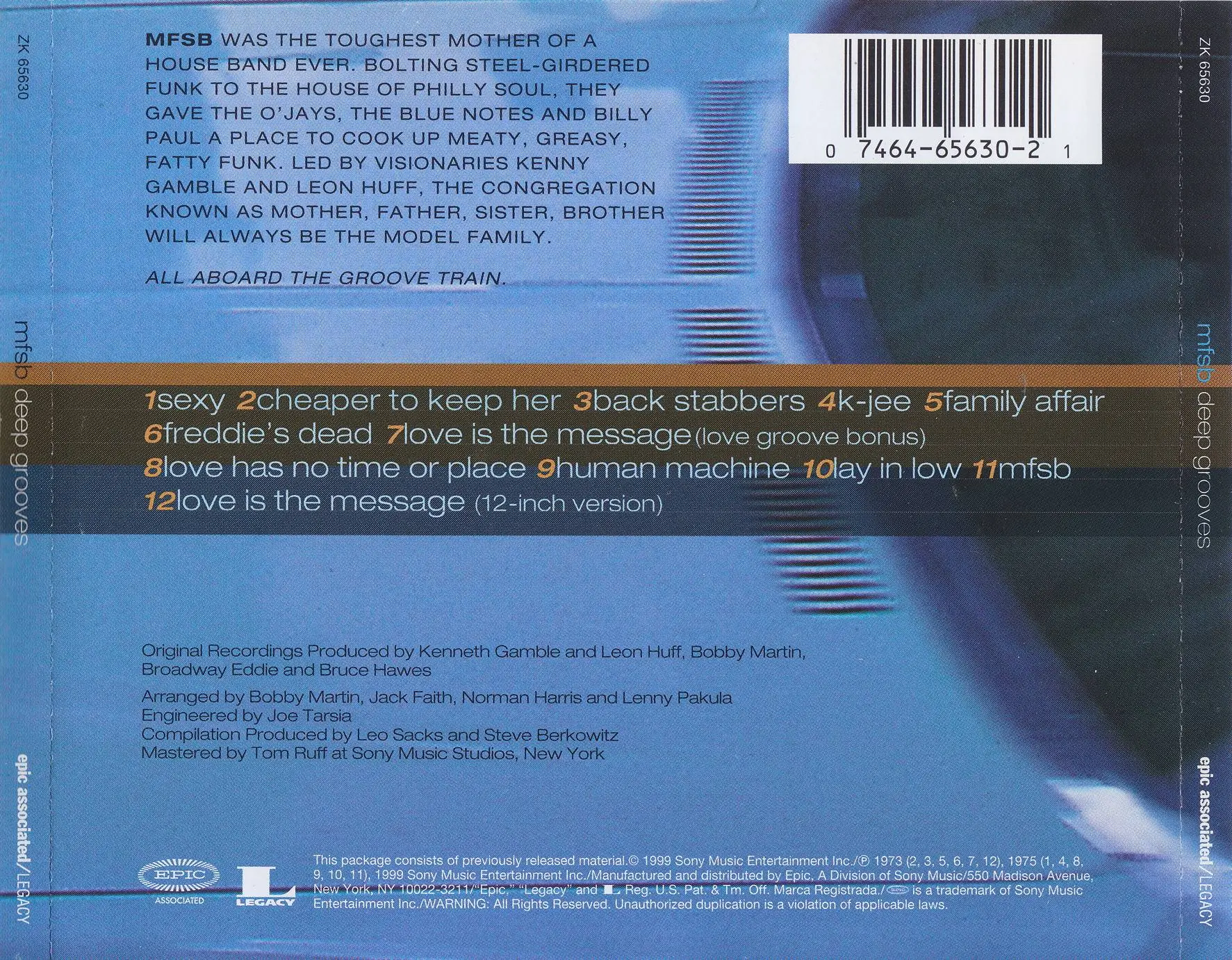 MFSB - Deep Grooves (1999)