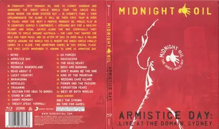 Midnight Oil - Armistice Day: Live At The Domain, Sydney (2018) [Blu-ray, 1080i]