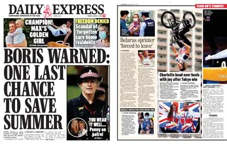 Daily Express – August 02, 2021