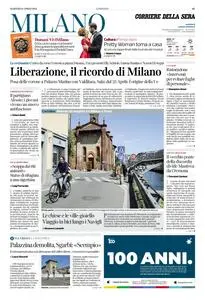 Corriere della Sera Milano - 25 Aprile 2023