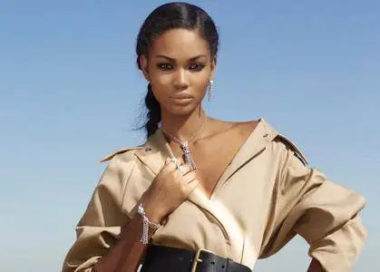 Chanel Iman by Louis Christopher for Emirates Woman January 2017