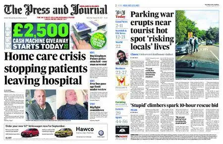 The Press and Journal Highlands and Islands – August 26, 2017