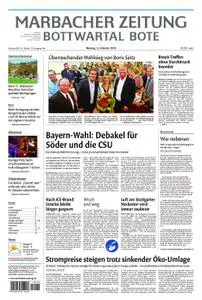 Marbacher Zeitung - 15. Oktober 2018