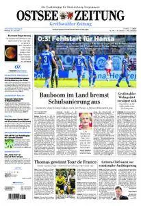 Ostsee Zeitung Greifswalder Zeitung - 30. Juli 2018