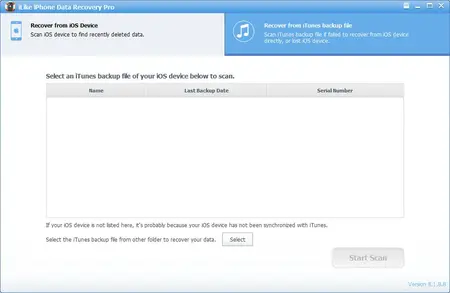 iLike iPhone Data Recovery Pro 8.1.8.8 Portable