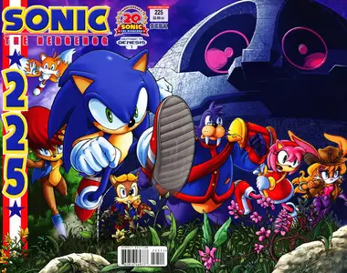 Sonic the Hedgehog 225 2011 c2c 2 covers HFB