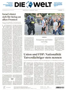 Die Welt - 5 August 2024