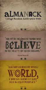 EE - Almanack Font R5TEMAP