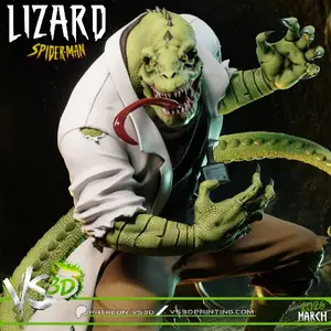 VS3D - Lizard - 3D Print Model