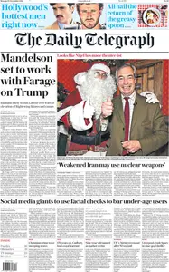 The Daily Telegraph - 23 December 2024