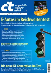 ct Magazin für Computertechnik - 15  Mai 2025