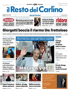 Il Resto del Carlino Ascoli Fermo - 6 Marzo 2025