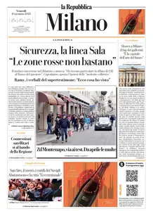 la Repubblica Milano - 10 Gennaio 2025