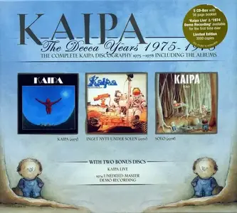 Kaipa - The Decca Years 1975-1978 [5CD Box Set] (2005)