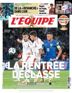 L’equipe du Samedi 7 Septembre 2024