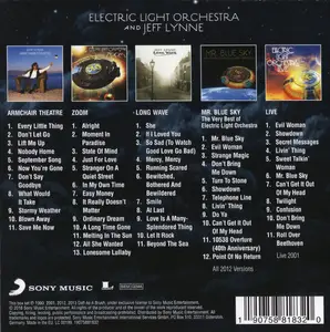 Electric Light Orchestra And Jeff Lynne - Original Album Classics (2018) {5CD Box Set}