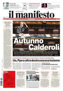 il Manifesto - 15 Novembre 2024