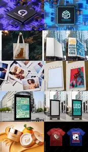 10 Mockup Templates Bundle 36