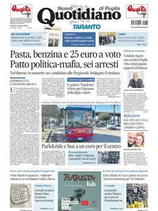 Quotidiano di Puglia Taranto - 6 Novembre 2025