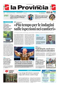 La Provincia Pavese - 16 Gennaio 2025