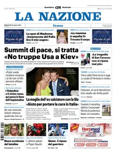 La Nazione Firenze - 20 Agosto 2025