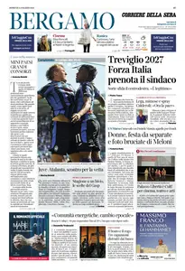 Corriere della Sera Bergamo - 9 Marzo 2025