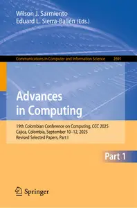 Advances in Computing: 19th Colombian Conference on Computing, CCC 2025