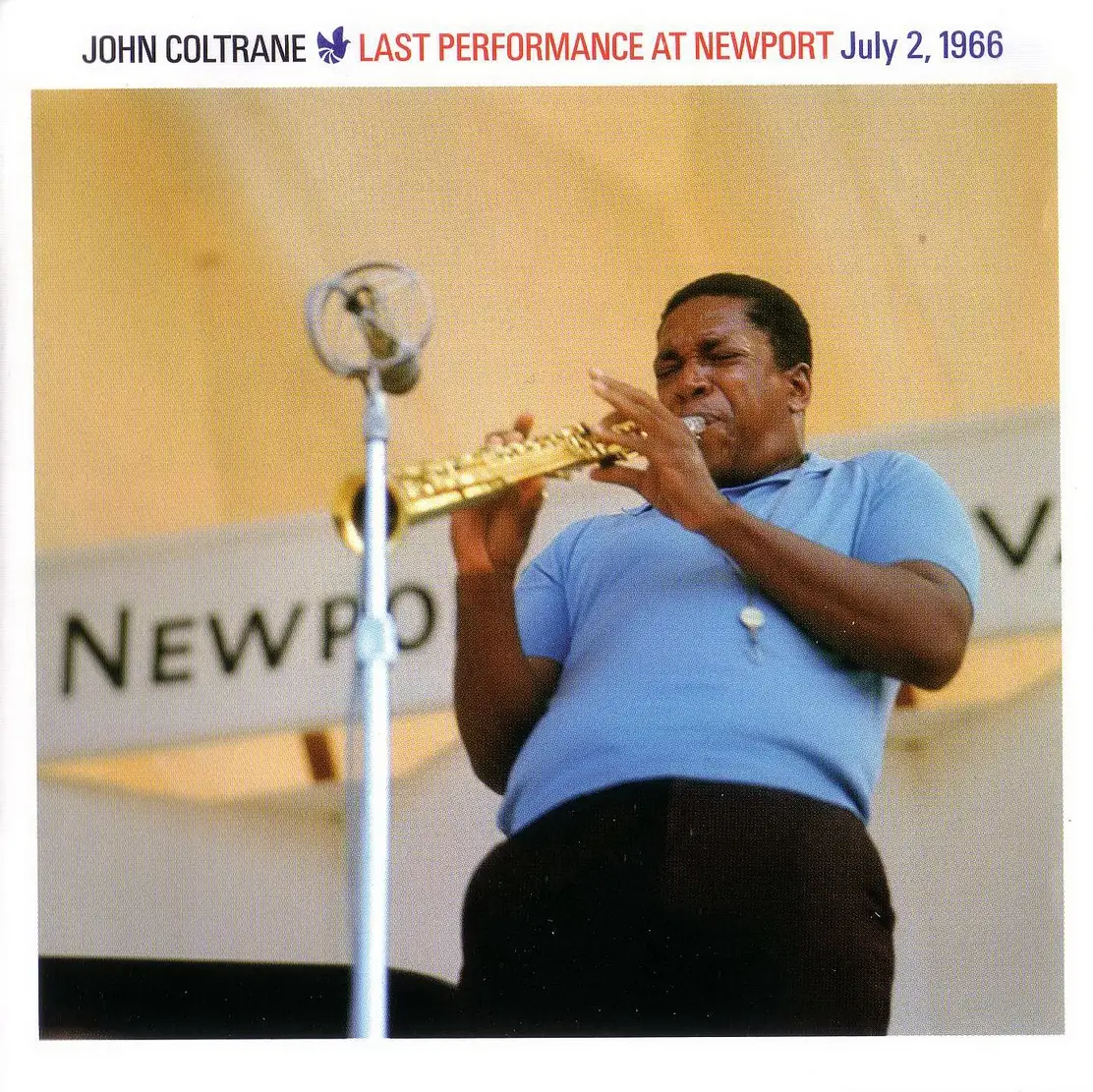 Last performance. John Coltrane - last Performance at Newport - 1966.