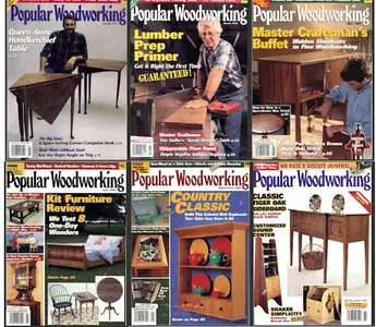 Popular Woodworking Full Year Collections 1995