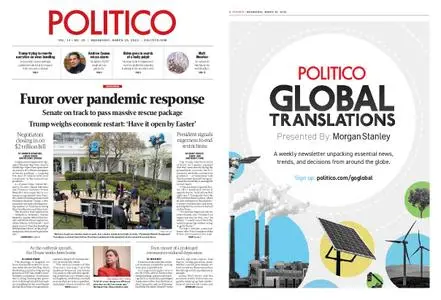 Politico – March 25, 2020